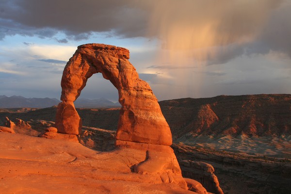 Delicate Arch at Sunset