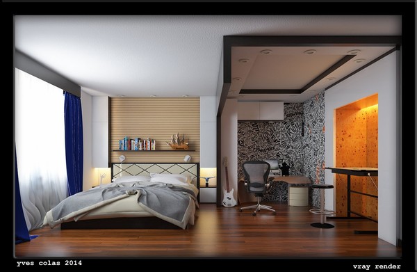 bedroom by Roquemar Beltran