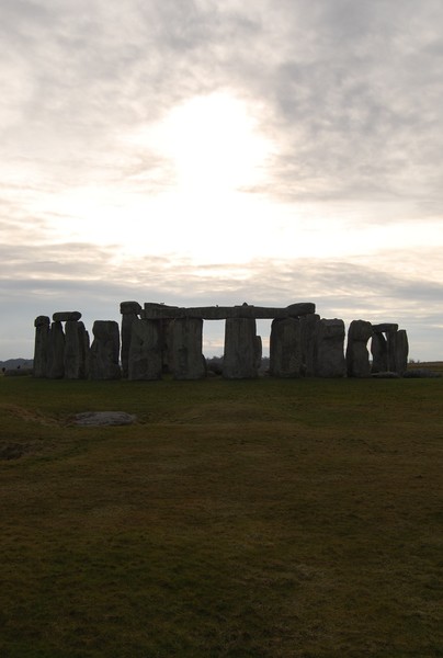 Stonehenge under sun
