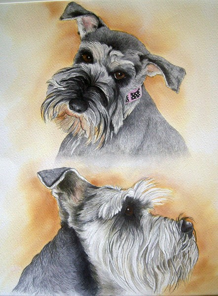 Portrait of Lola and Klaus