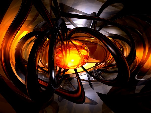 Birth of a Sun Abstract