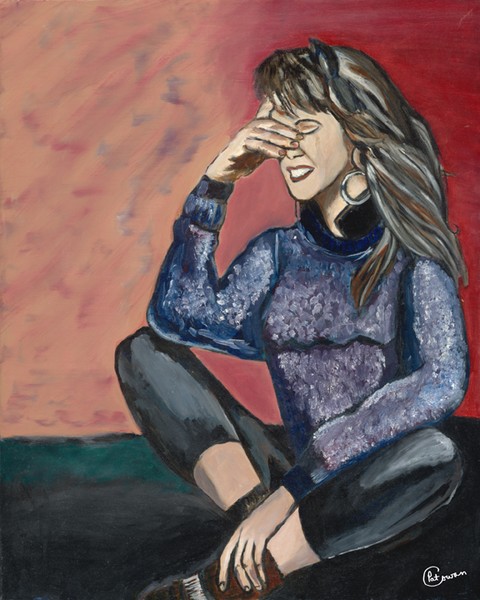 laughing lady