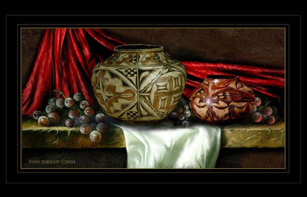 Still Life with Anasazi Vessels