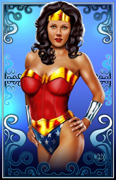 WONDERWOMAN LINDA CARTER PINUP