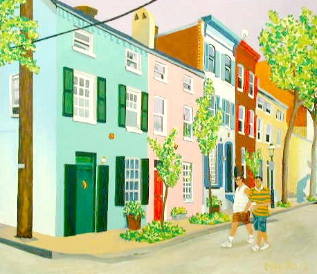 Tyson St. #4, with two Dudes