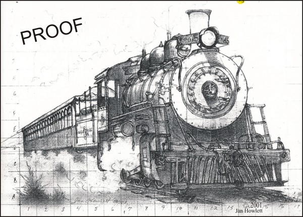 Sketch for Watercolor The Glorious Journey