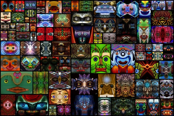 ARCH FACES SERIES MONTAGE 91