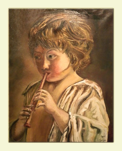 L'enfant à la flute