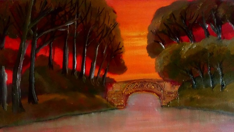 Forest. Bridge