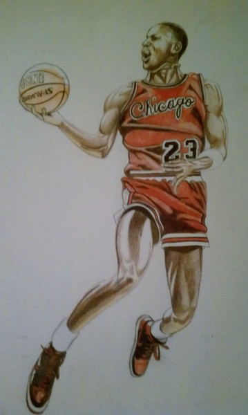 Michael Jordan 1985 Slam Dunk 