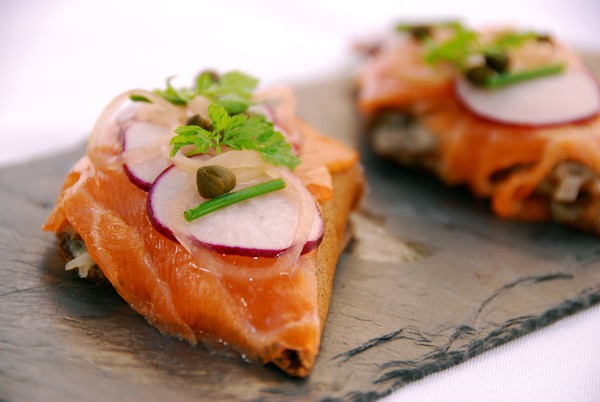 smoked Salmon Gallete
