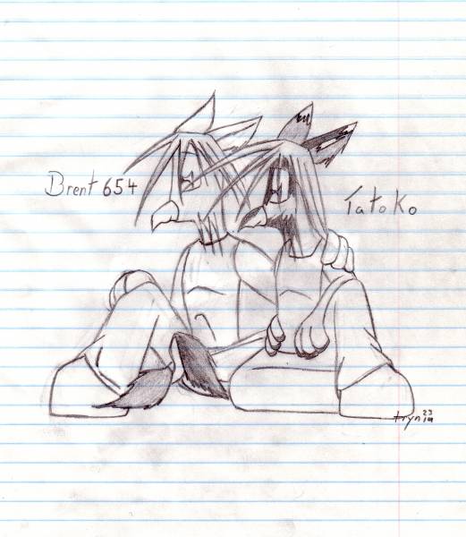 Tatoko and Brent654