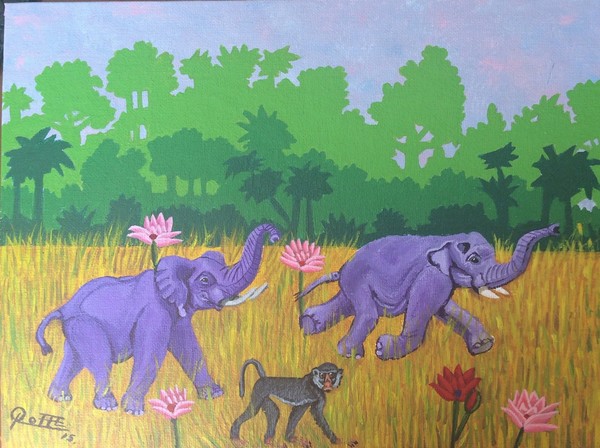 PURPLE ELEPHANTS