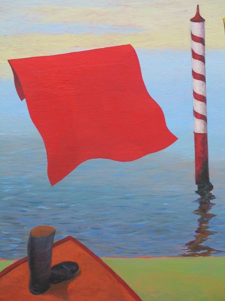 the red