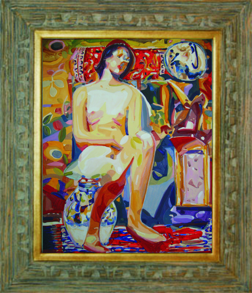 Mulher sentada