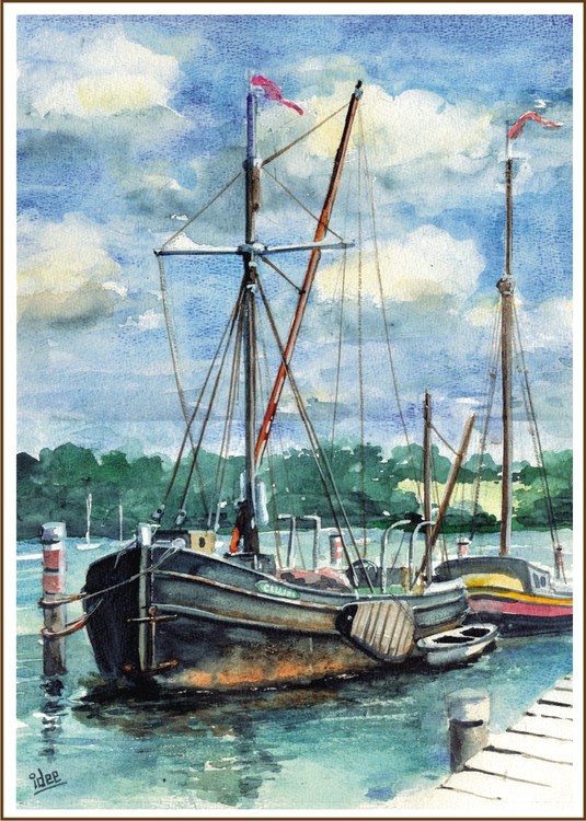 Rusty Thamesbarge