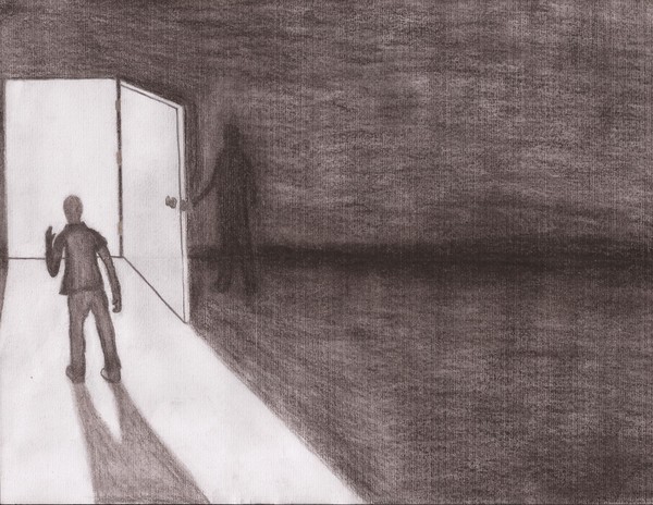 dark room