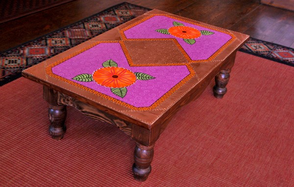 Hand engraved / hand painted table