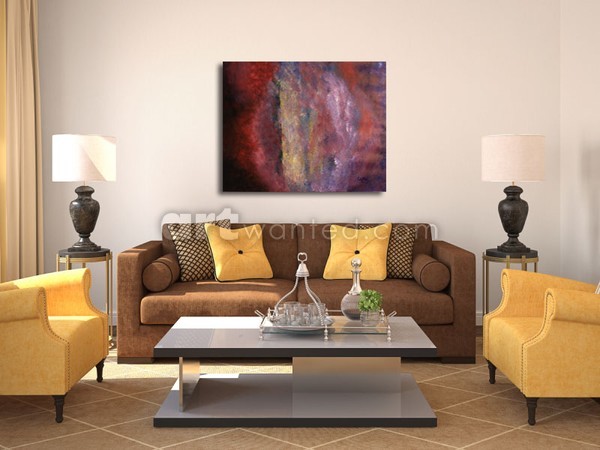 Large Abstract of horse and elephant oil Painting 