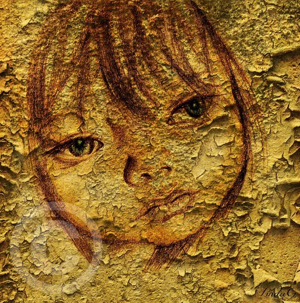 Child on a Wall (Graffiti)