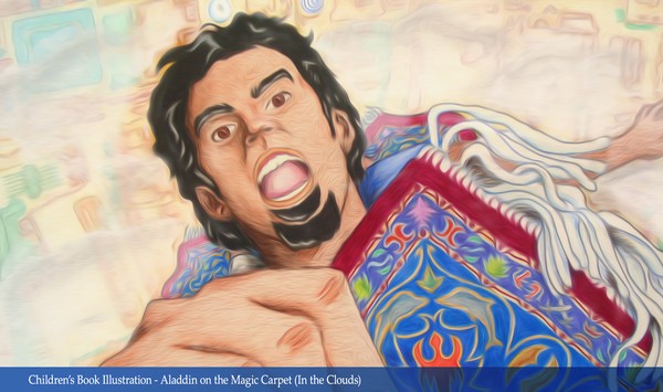 Children's Book Illustration - Aladdin