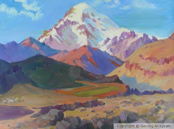 Mount Kazbek 1981