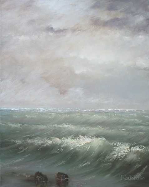 Rough sea