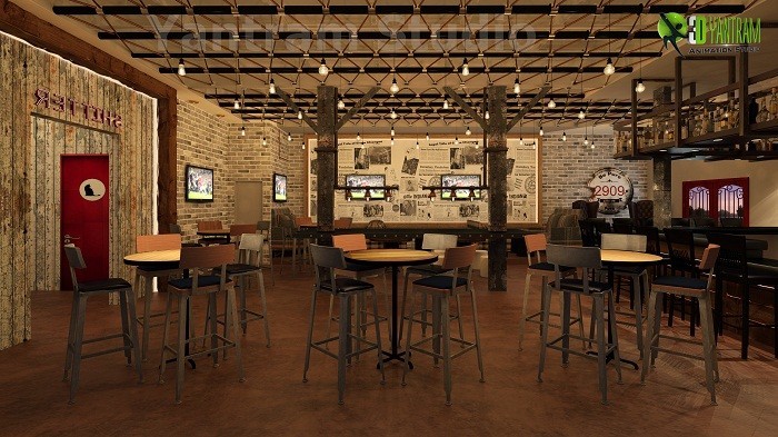 Classic Bar Interior Design