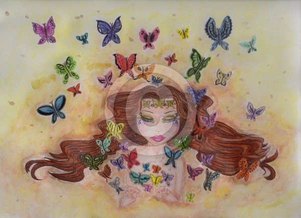 butterflies release.