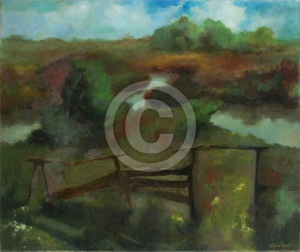 Bach 60x50 oil on canvas