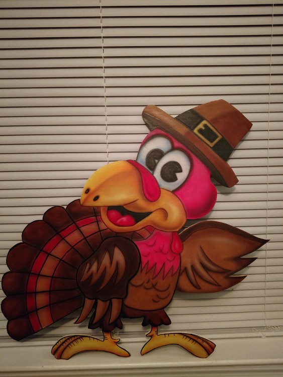 Happy turkey