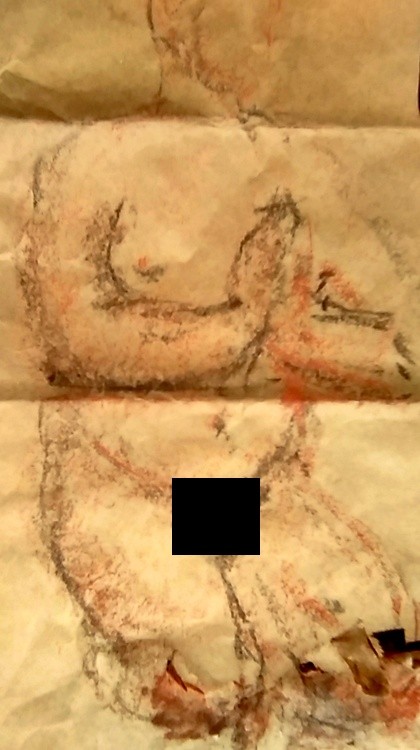 Chrissy Cropped Praying Sketch