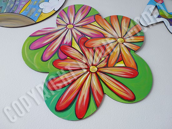 Blooming Marvellous Arty Placemat