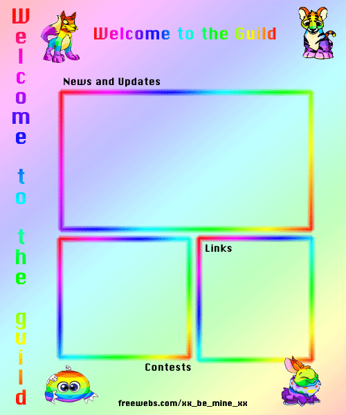 Rainbow Layout