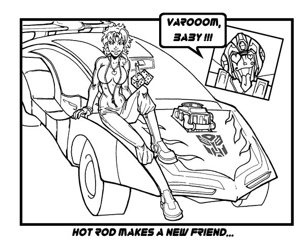 Hot Rod's New Friend
