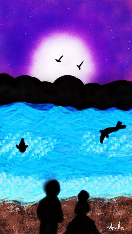 Digital scenery art.. 