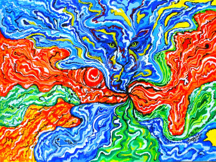 Tiger trap in the fluid