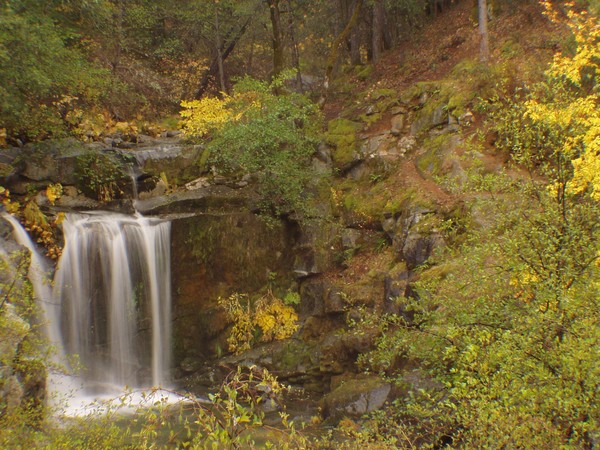 Crystal Creek Falls - Upper Portion