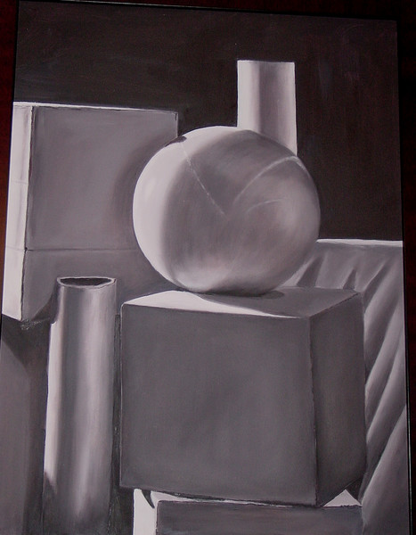 First Oil painting