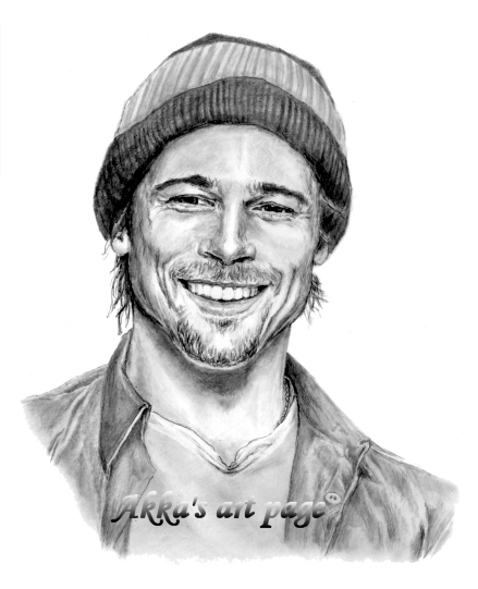 Brad Pitt Best Drawing  Drawing Skill