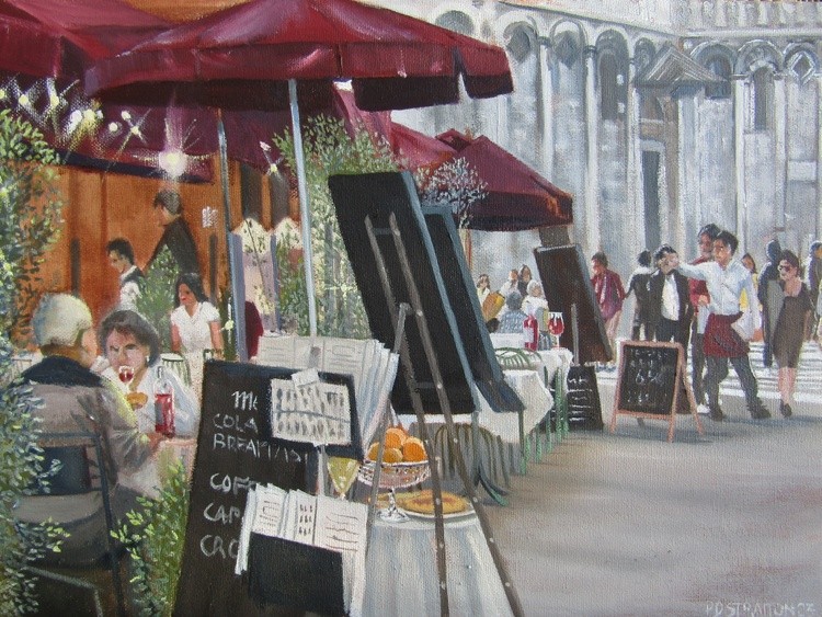 Cafe in Pisa