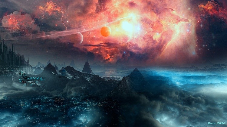 nebula sky