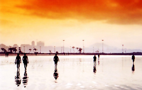 Walking at Sunrises...