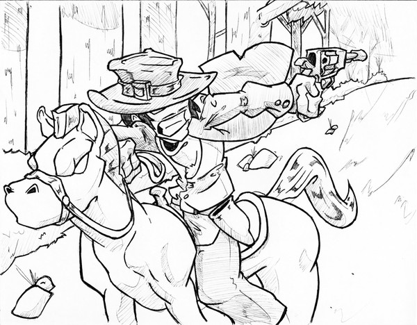 Just felt like drawing a horse