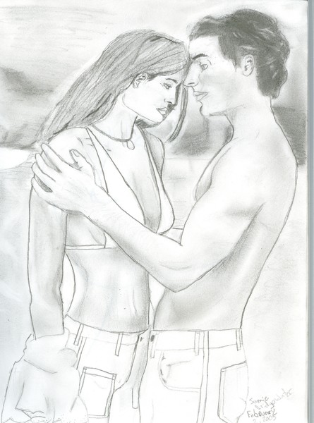 Romantic moment