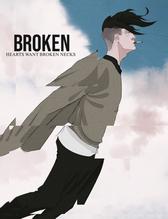 broken