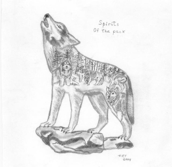 Pic-in-pic wolf