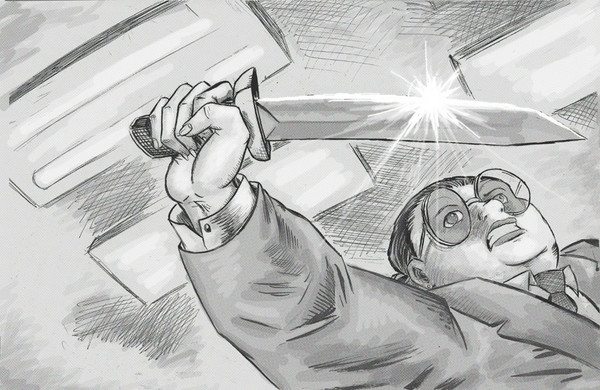 deleted scene from comic