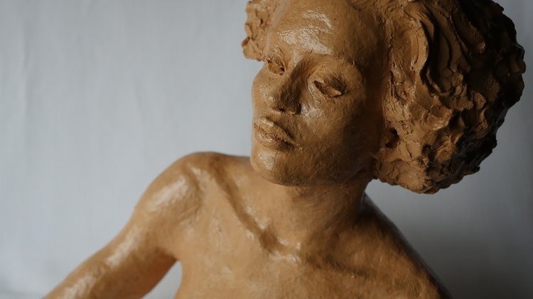 WomanBrownBust