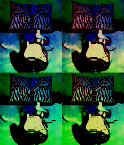 Peace and fenders popart